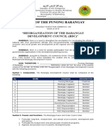 Barangay Development Council (BDC)