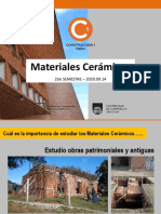 Clase CERAMICOS (1+2)