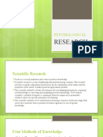 Presentation PPT Psychological Research 1543337584 356108