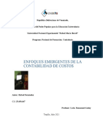 Enfoques Emergentes de La Contabilidad de Costos