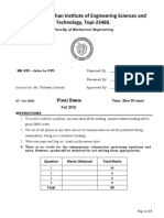 Ghulam Ishaq Khan Institute of Engineering Sciences and Technology, Topi-23460