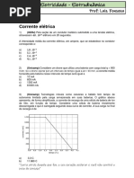 Lista 01 - Eletrodinâmica Geral