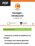 Hormigón 1 - Introducción