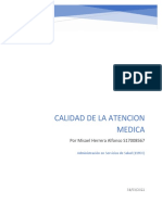 Ensayo Calidad en Servicio de Salud