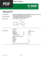 Tinuvin P: Technical Data Sheet