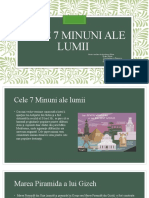 Cele 7 Minuni Ale Lumii