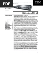 IBM System x3550 M2: Product Guide