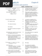 AQA AS Physics A Chapter 8 Textbook Answers