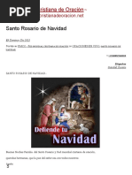 Santo Rosario de Navidad - Red Mundial Cristiana de Oración