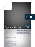 Teorias Da Comunicação - Agenda-Setting