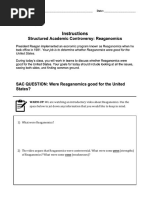 New Reaganomics Worksheet-1