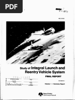 Integral Launch and Reentry Vehicle System: Study of