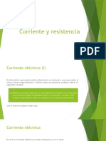 Corriente y Resistencia