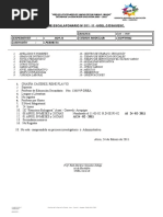 Informe Escalafonario Actual