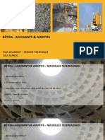 Beton - Adjuvants & Additifs