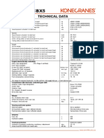 SMV 4537 CBX5: Technical Data