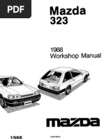 Complete 1988 Mazda 323 Workshop Manual