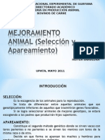 MEJORAMIENTO ANIMAL (Selección y Apareamiento)