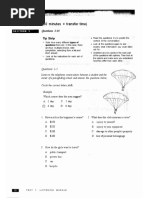 Listening Module (30 Minutes + Transfer Time) : Questions 1-10 Tip Strip