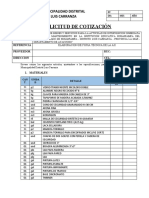 Solicitud de Cotizacion - Luis Carranza