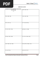 Modul 5 - Simplification