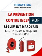 Prévention Contre Incendie - Réglement Marocain