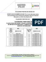 Calendario Rte Ica El Espinal 2021