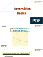 S14 - Función Inyectiva, Inversa y Exponencial