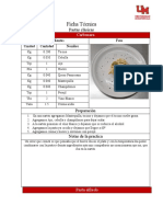 Ficha Técnica Practica 5 Pastas Clasicas