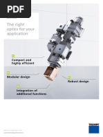 The Right Optics For Your Application: Compact and Highly Efficient