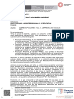 Disposiciones para El Cierre Del Año Escolar 2021