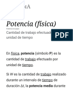 Física - Potencia