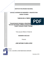 Caracterización Geológica A Semidetalle de La Porción Noroeste Del Estado de México, Extensiones de Las Cartas E14A17, E14A18, F14C87, F14C88