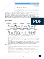 BECE Module-1 NOTES