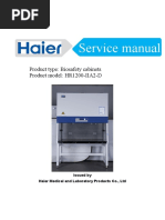 Service Manual: Product Type: Biosafety Cabinets Product Model: HR1200-IIA2-D