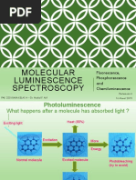 Molecular Luminescence Spectros