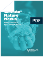 The Climate-Nature Nexus: Implications For The Financial Sector