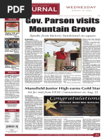 Gov. Parson Visits Mountain Grove: Journal WC