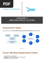 Chapter 3 Organizational Culture