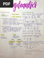 Hydraulics Part 1 Notes