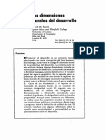 Smith, D.M. (1997) - Las Dimensiones Morales Del Desarrollo. Economía, Sociedad y Territorio, 1 (1) 1-40