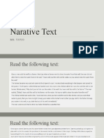 Narrative Text