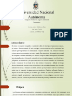 Origen de Evalucion de Impacto Ambiental