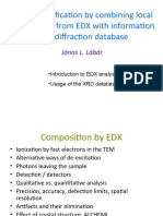 Phase Identification by Combining Local Composition From EDX With Information From Diffraction Database