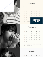 Monochrome Photo 2022 Calendar