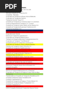 Listado Cooperativas Buses Urbanos