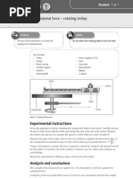 Practical 7 Centripetal Force - Rotating Trolley