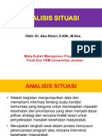 Materi Analisis Situasi - Revisi