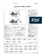 Solenoid Directional Valves Dke and Dker: Direct Operated, ISO 4401 Size 10