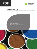 Ecrylic KDA 790 - Die Ecronova Polymer GMBH